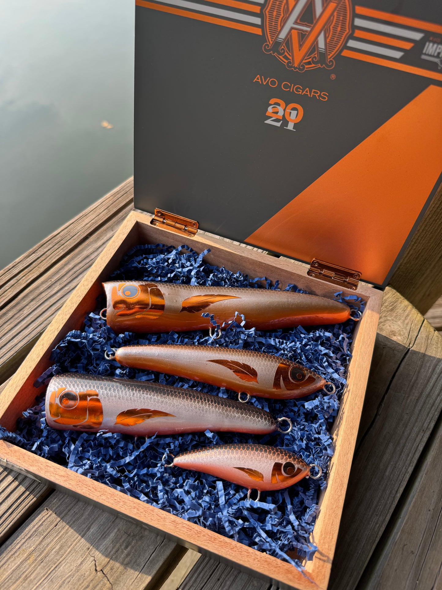 Handmade Custom 4 Lure Matching Set