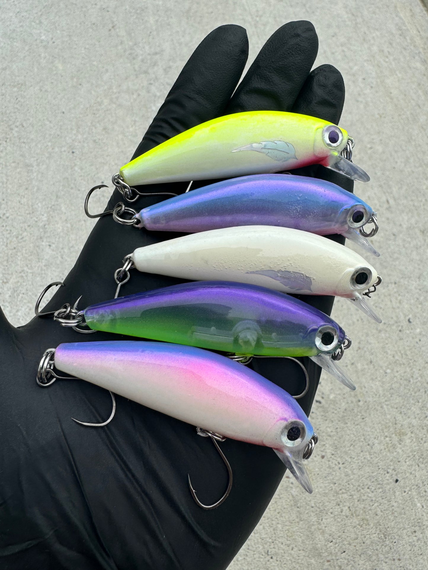 Custom Painted 3 Inch Jerkbait
