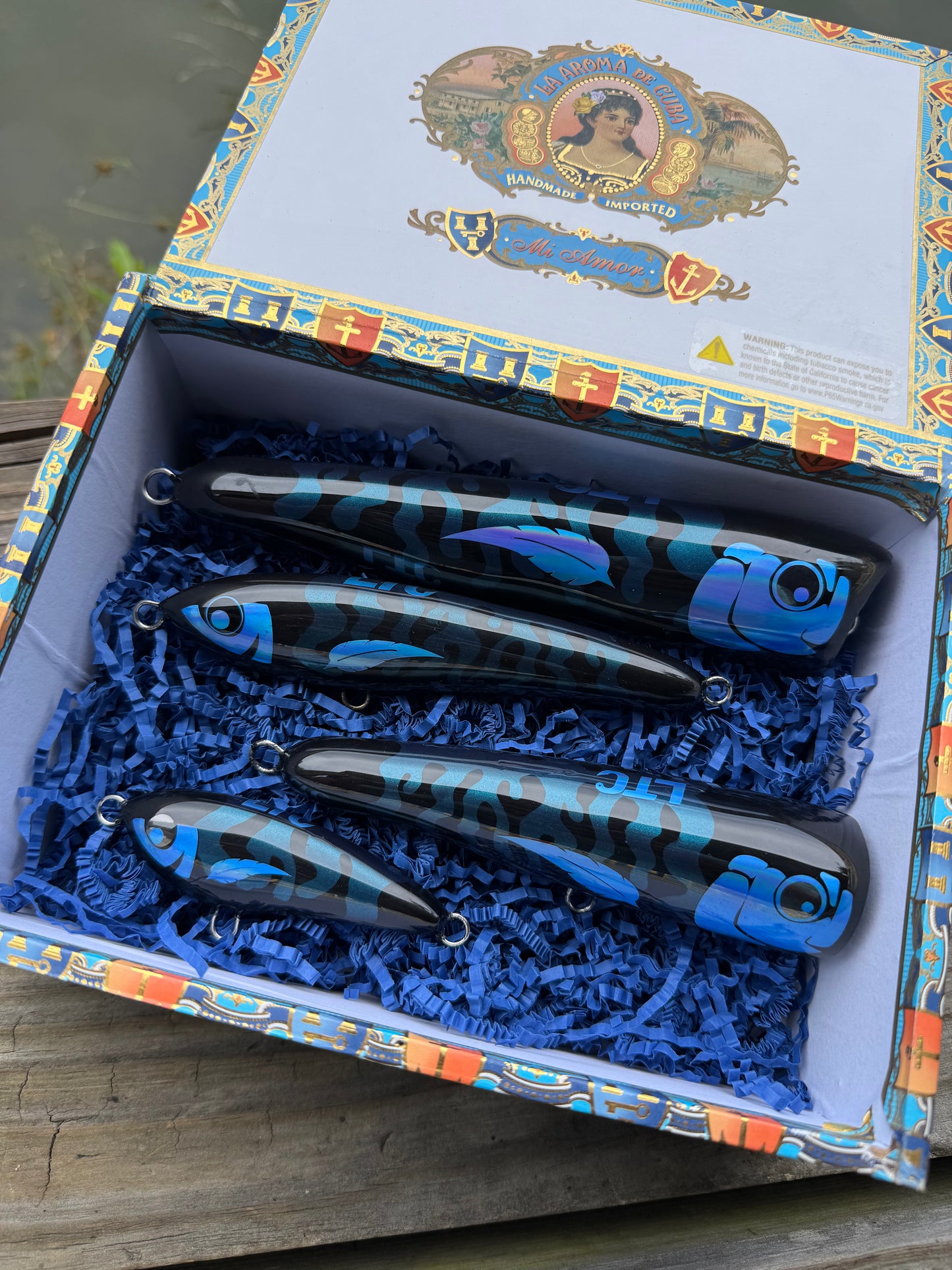 Handmade Custom 4 Lure Matching Set